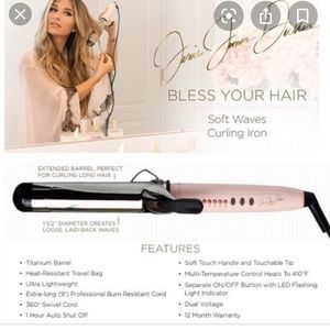 Jessie James decker Fave4 curling iron! Sold out